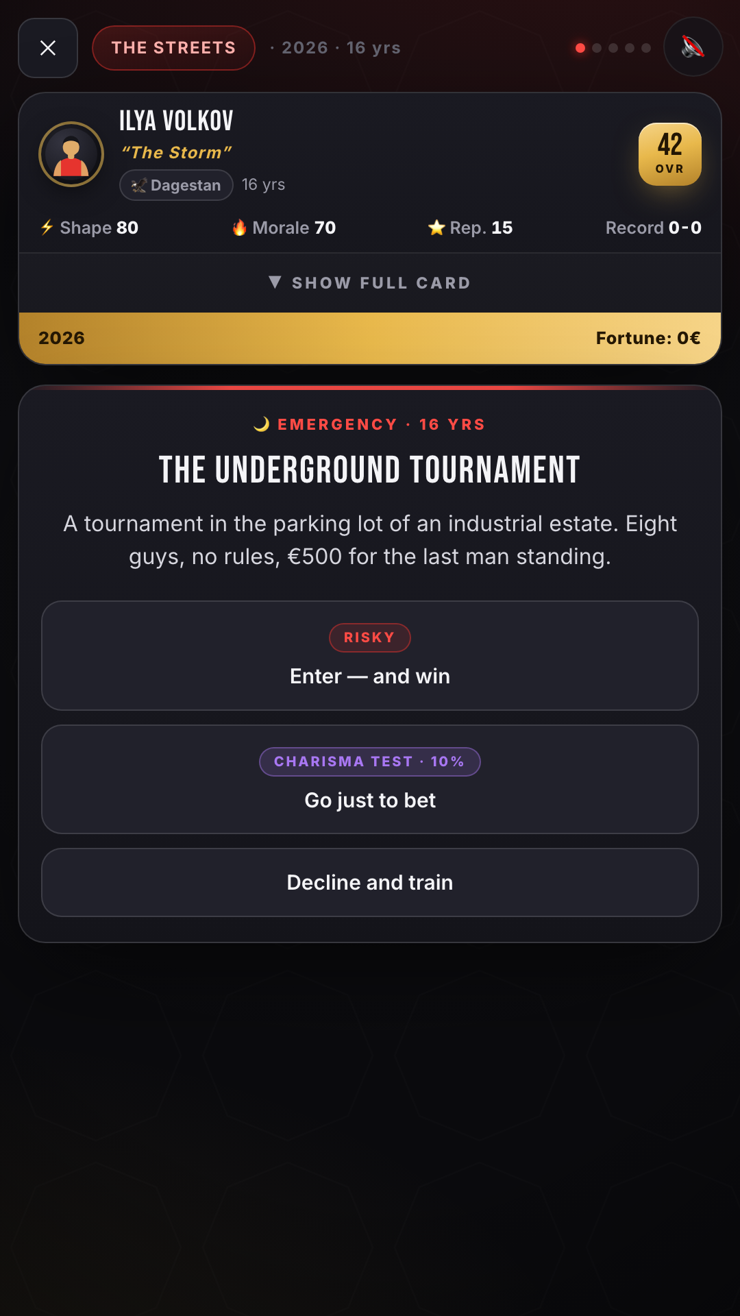 Story event